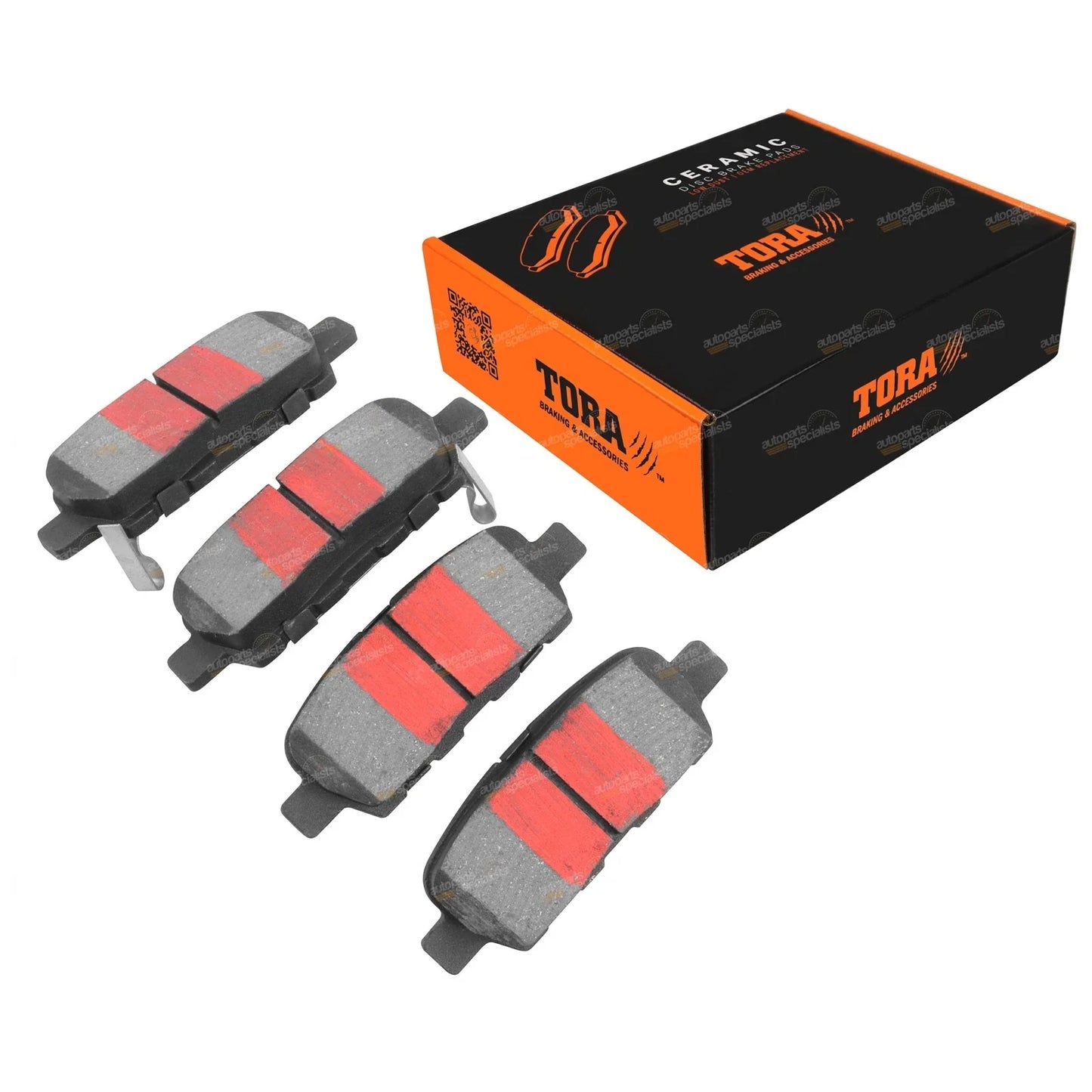 Rear Disc Brake Pads Set for Nissan 350Z Z33 3.5L VQ35DE VQ35HR (2002-2009)