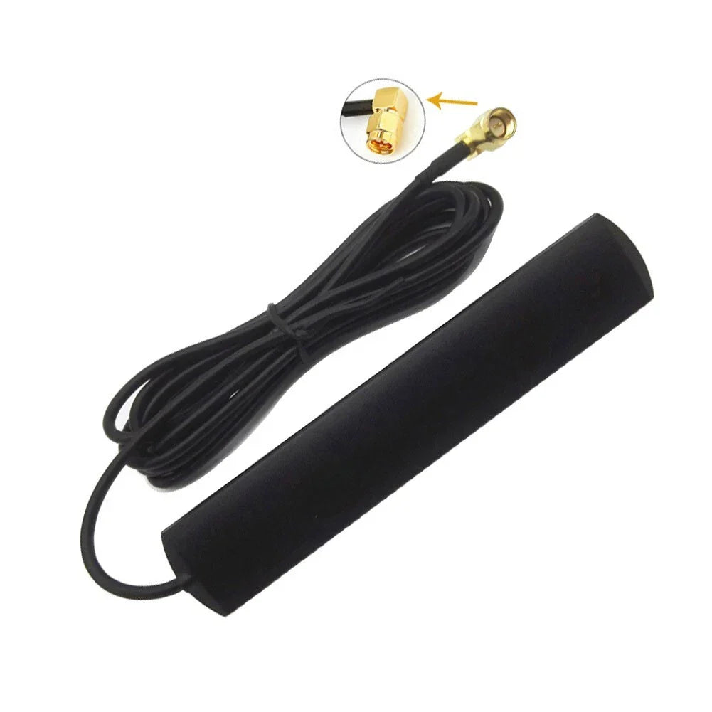 2.4Ghz/4dBi SMA Male Connector 4G Wifi Antenna for Car Radio