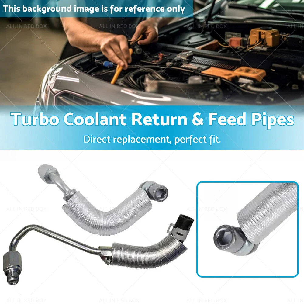 Turbo Coolant Return & Feed Pipes for Holden Barina Cruze 1.4L (2011-2016)