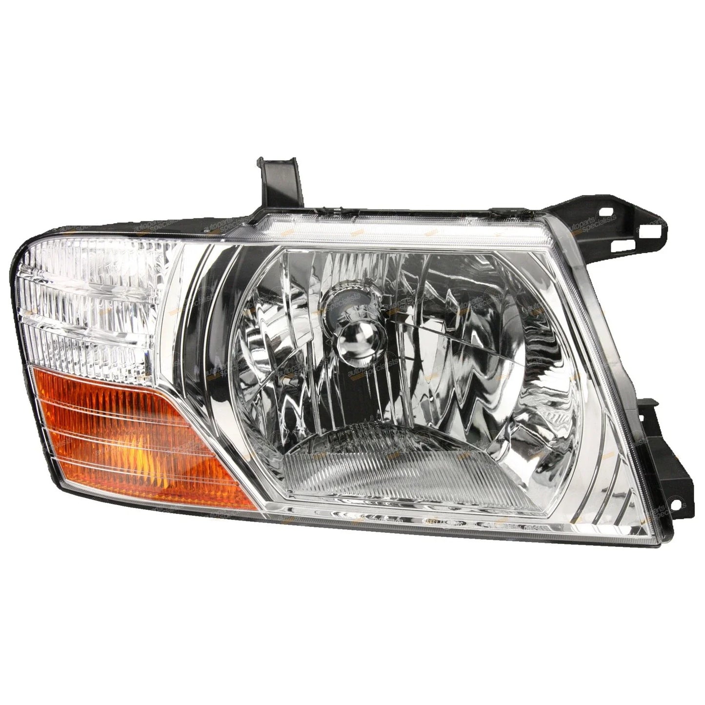RH Chrome Headlight for Mitsubishi Pajero NP (2002 - 2006)