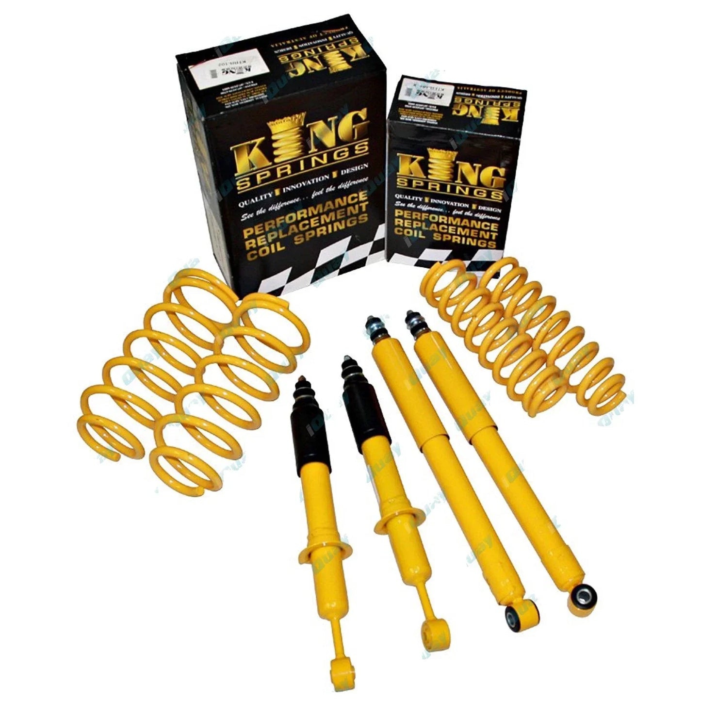 Suspension Lift Kit Raised Springs for Toyota Prado GRJ120 RZJ120 KZJ120 03~09