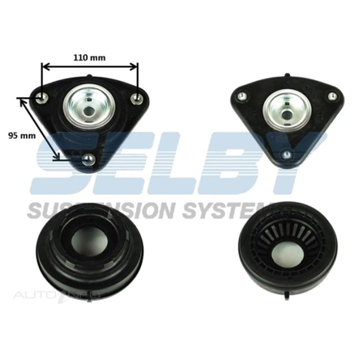 LH or RH Front Strut Mount for Ford Kuga TE 5cyl 2.5L HYDB (2012-2013)