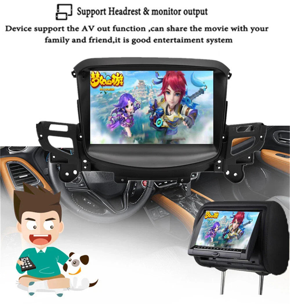 9'' Carplay Head Unit 32GB Navigation Wifi for Holden Commodore (2013-2017)