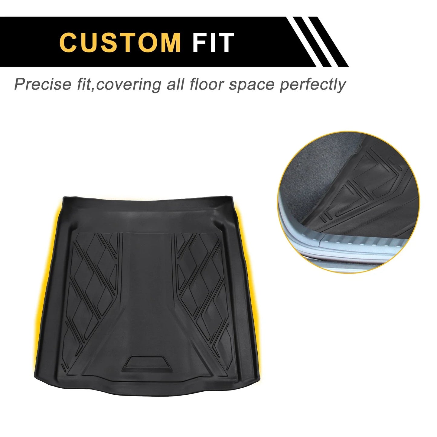 Cargo Liner Rear Trunk Mat 5 Seats for BMW 3 Series (2019 - 2024)