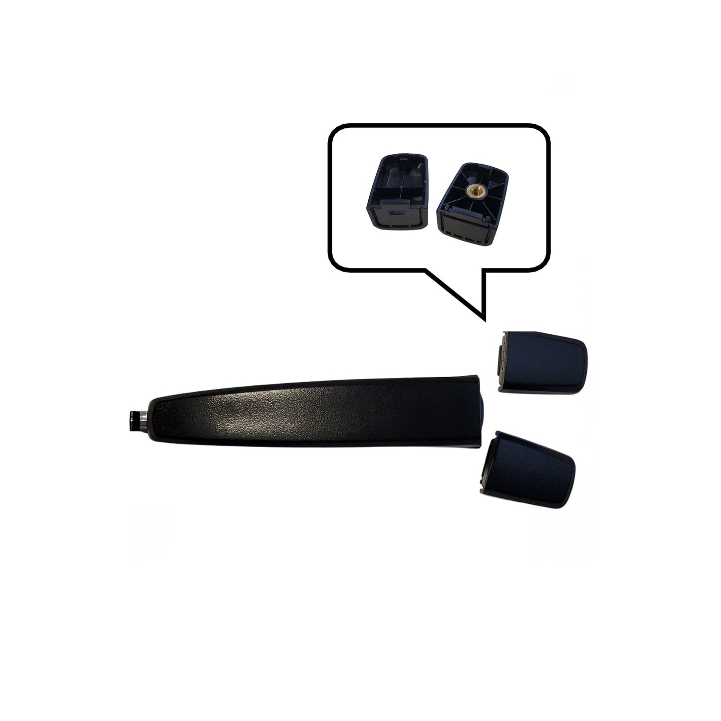 2 x Outer Door Handle for Holden Captiva (2006–2018)