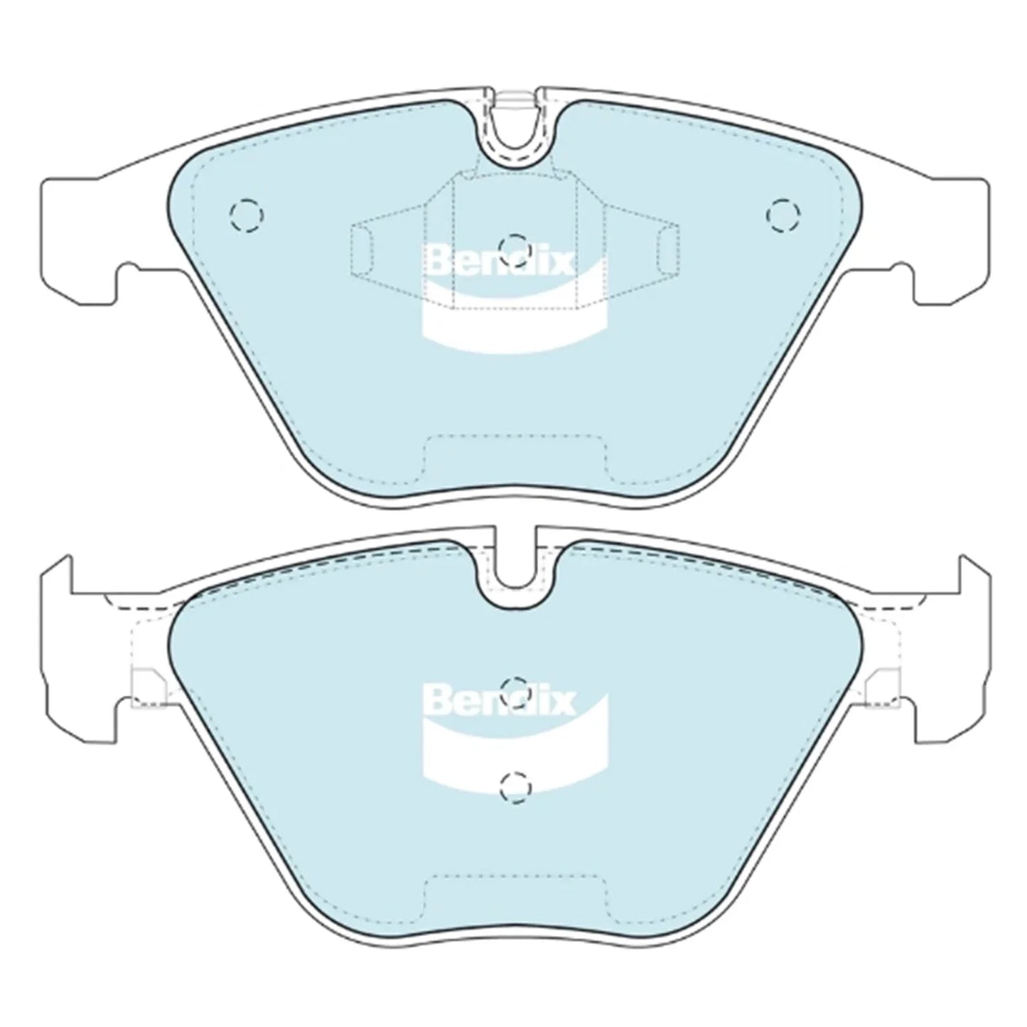 Front Brake Pads 312mm for BMW 323i E90 E91 E92 (2006 - 2010)