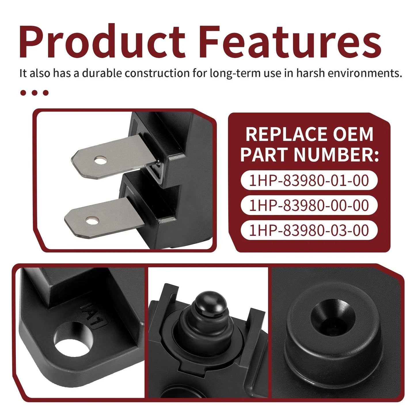 Front Brake Stop Light Switch for Grizzly 550 Raptor 700