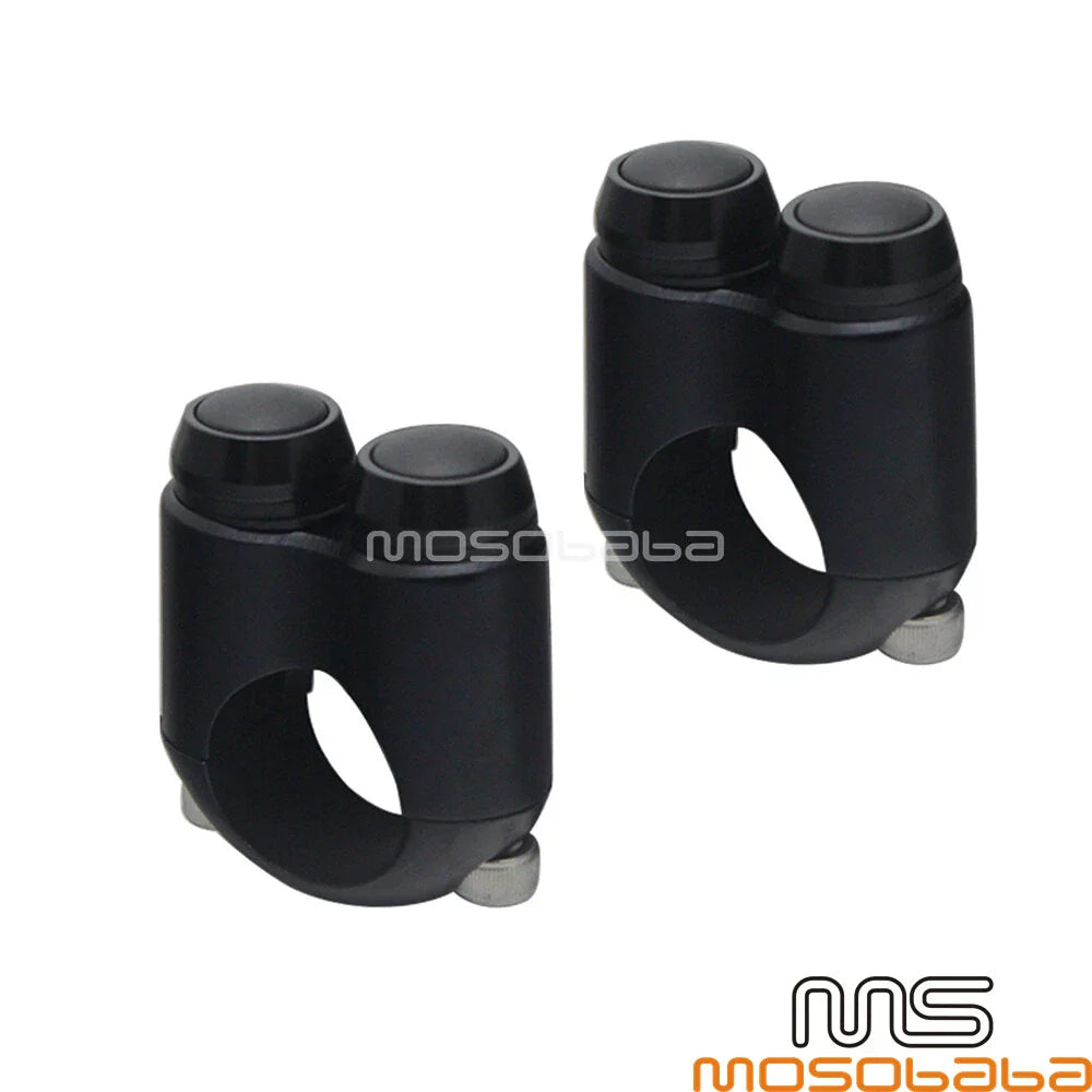 1" Black Handlebar Switches Button Control for Yamaha RD125/250 XS1100 (1973-1980)