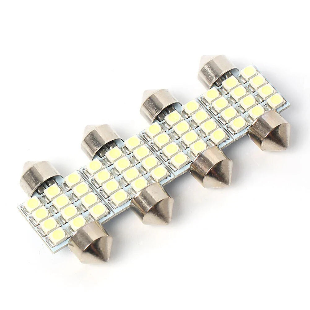 13 x Car White LED Lights for Stock Interior & Dome License Plate Lamps