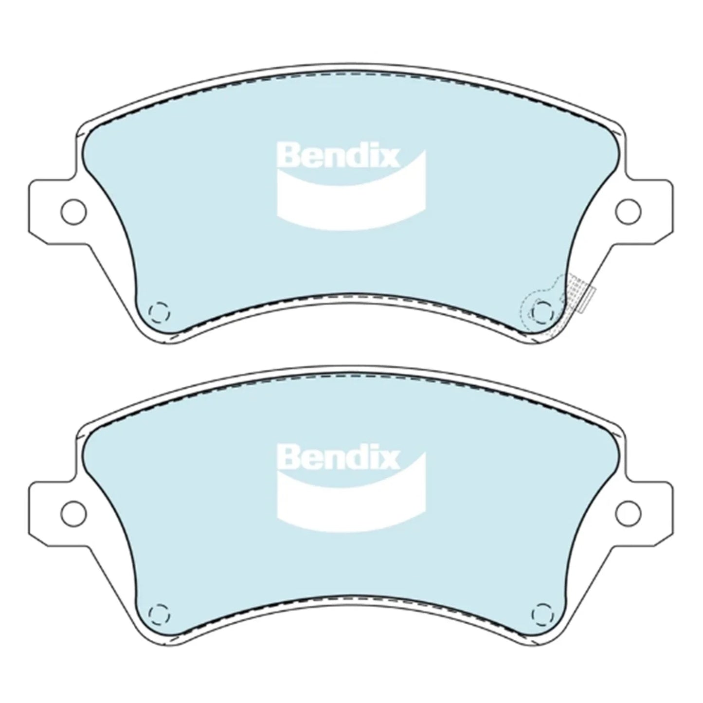 GCT Front Disc Brake Pads Set for Toyota Corolla ZZE122R (2001–2006)