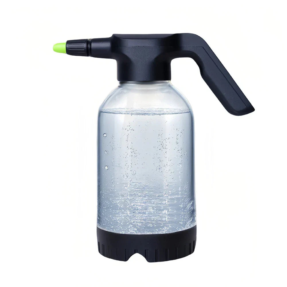 Electric Car Wash Spray Bottle 2L Adjustable Foam Nozzle for Garden