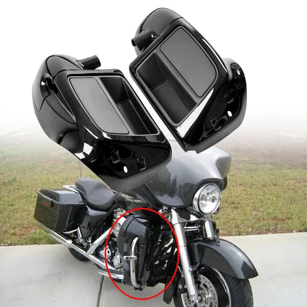 Vented Leg Fairing Glove Box for Harley Street Road Glide King (2014-2023)