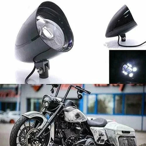 6" 12V LED Bullet Headlight for Harley 883 1200XL