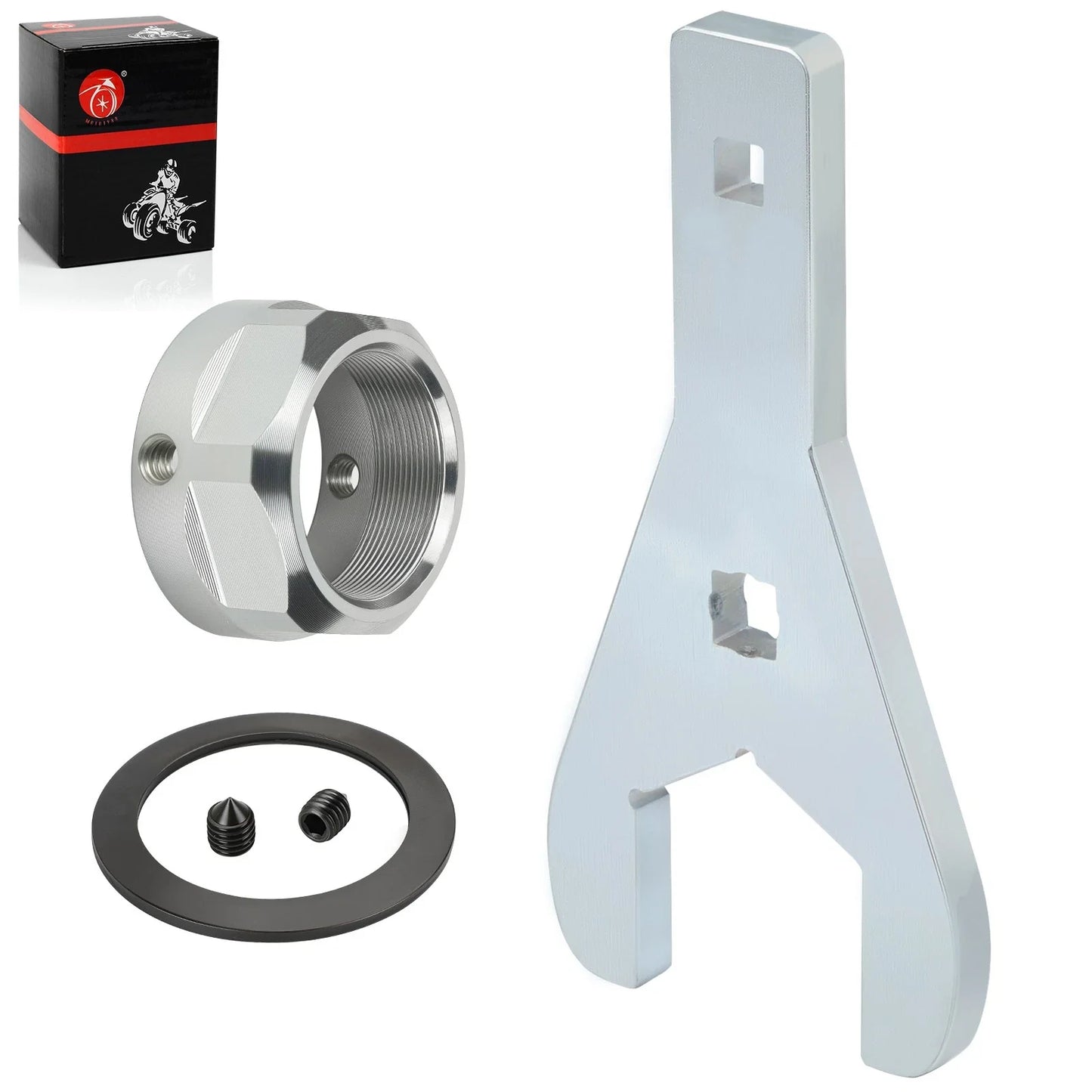 Rear Axle Lock Nut & 46mm Nut Wrench Kit for Yamaha YFZ450X (2009–2011)