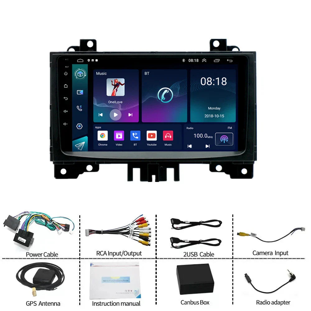 9" Android 12 Stereo Radio GPS Wifi for Mercedes Sprinter (2006-2017)