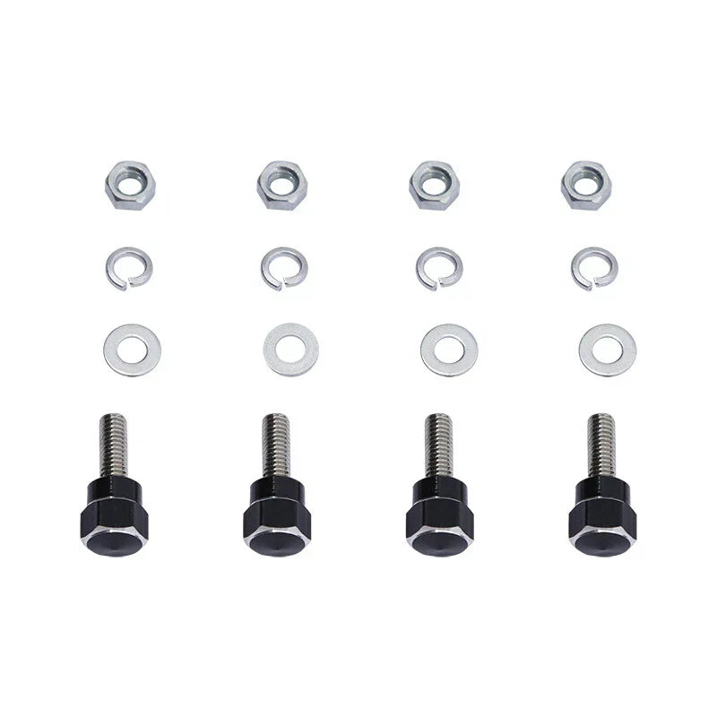 4 x Hex License Plate Frame Bolts for Harley Touring Street Glide Softail