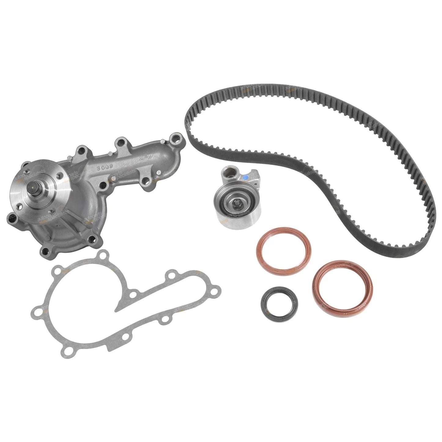 Timing Belt + Water Pump for Toyota Landcruiser 80 Series Diesel (1995–1998)