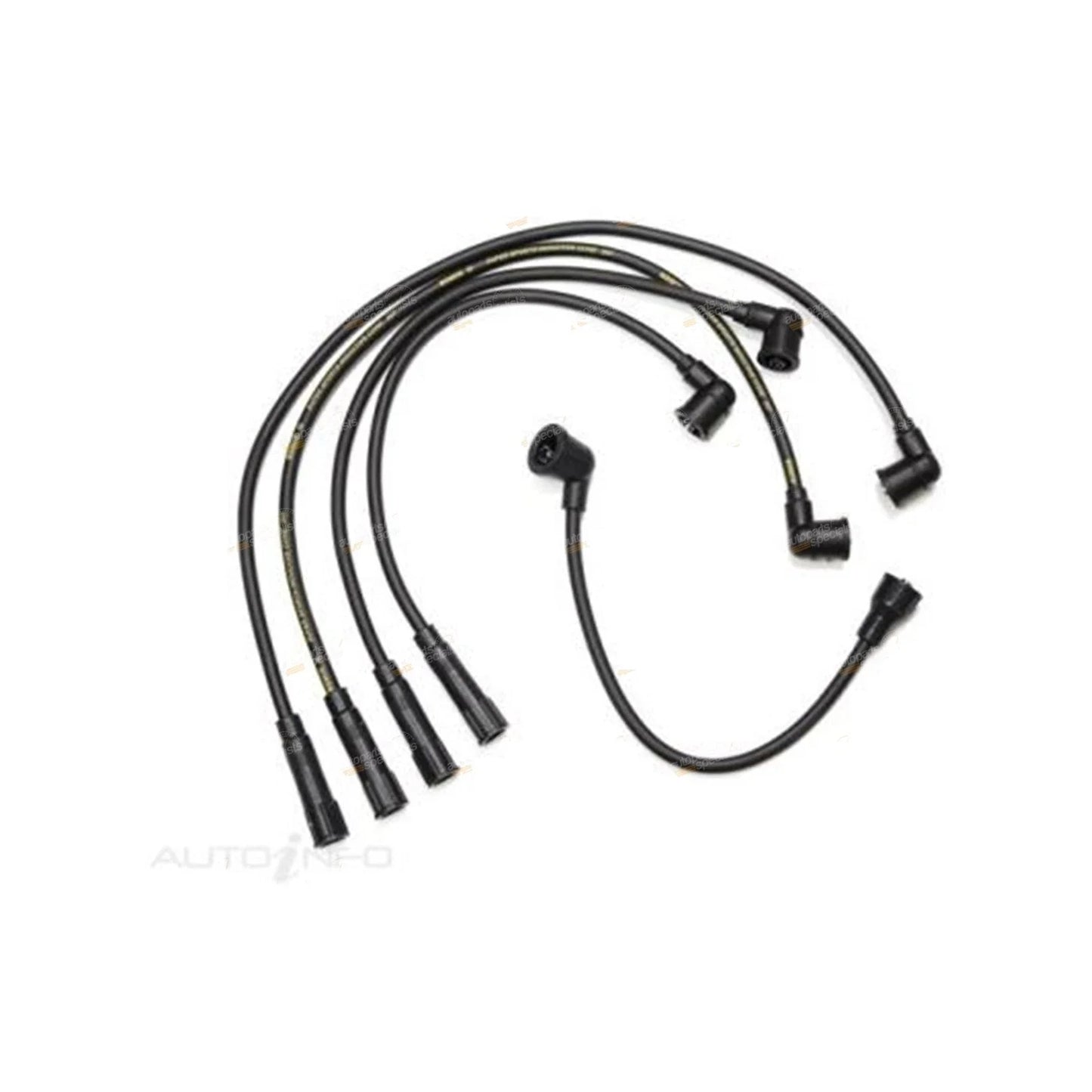 Ignition Leads + Spark Plugs 1.3L for Ford Festiva (1991-1994)