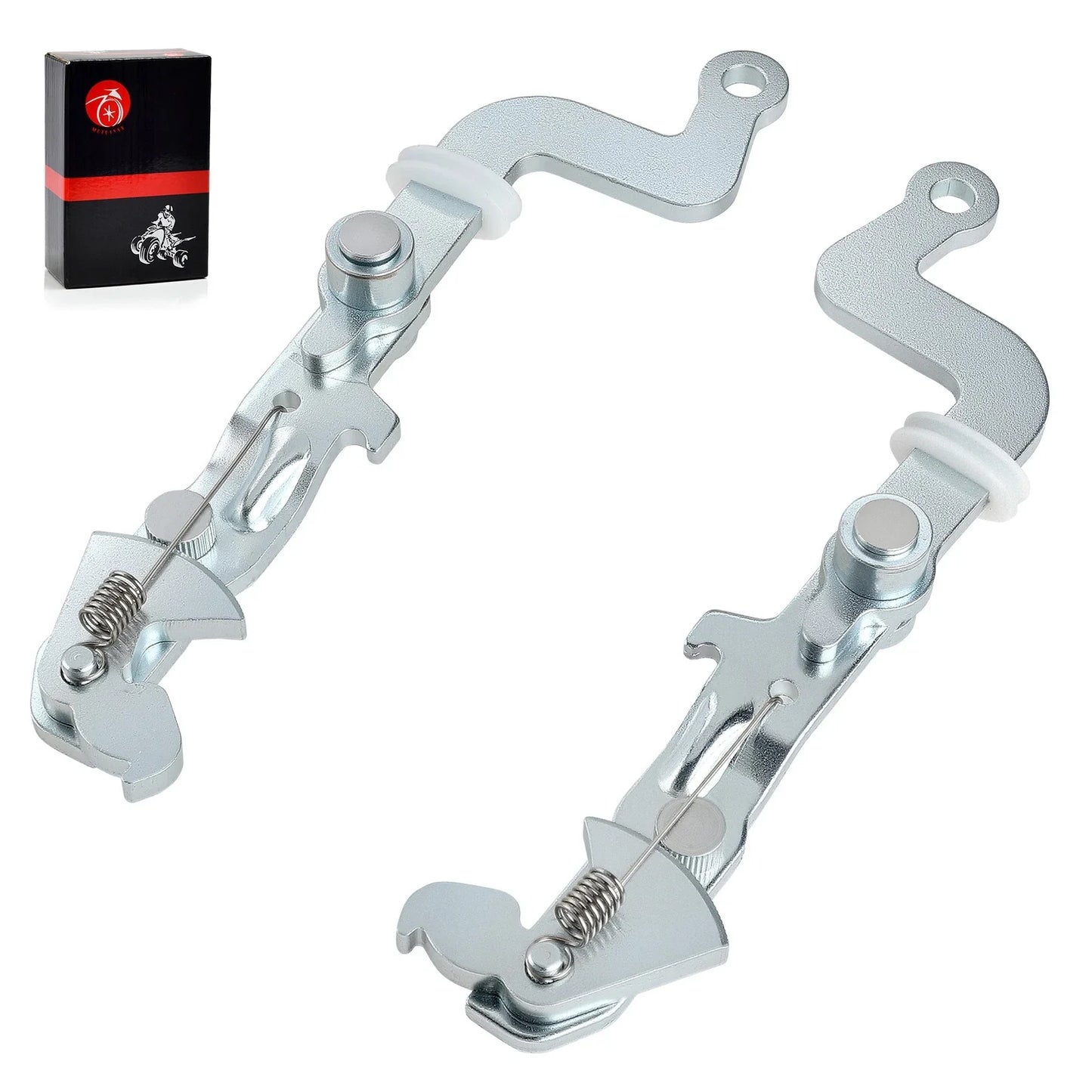 2 x Left & Right Brake Lever Bracket for Kawasaki Mule (1999–2010)