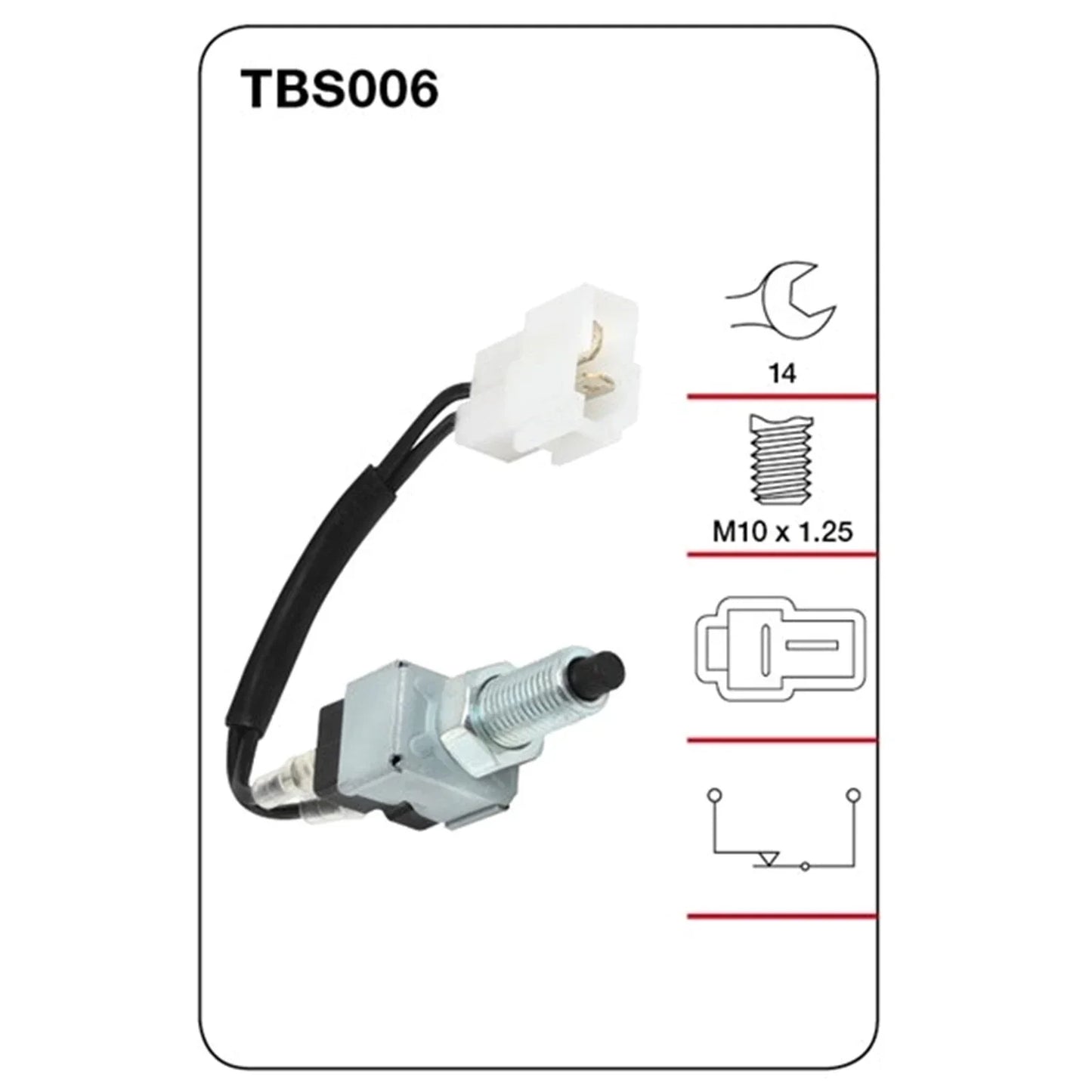 Brake Stop Light Switch for Toyota Supra MA61 6cyl 2.8L 5M-E 1983~1986