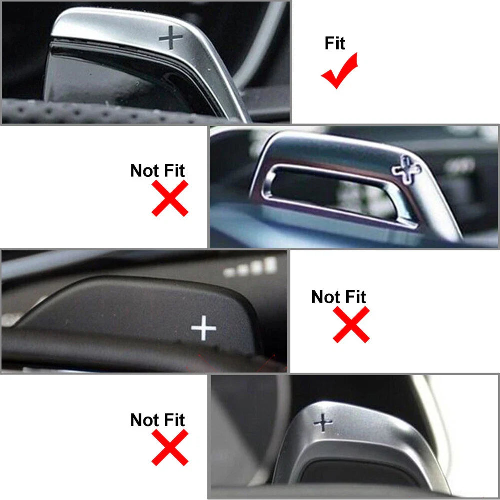 Steering Wheel Shift Paddle Extensions for Audi RS3 RS4 RS5 R8 TT RS (2011-2023)