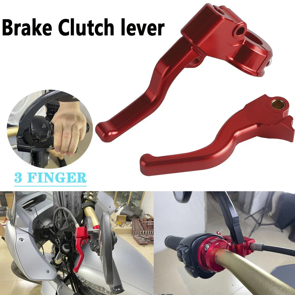 Brake & Clutch Levers Set for Harley Sportster Custom XL883C XL883R (2004-2023)