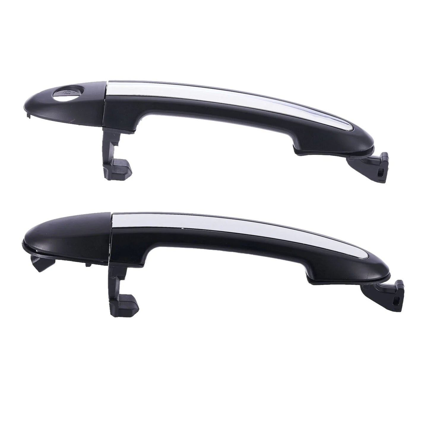 2 x Left & Right Outer Door Handle Chrome for Hyundai Santa Fe CM (2006–2012)