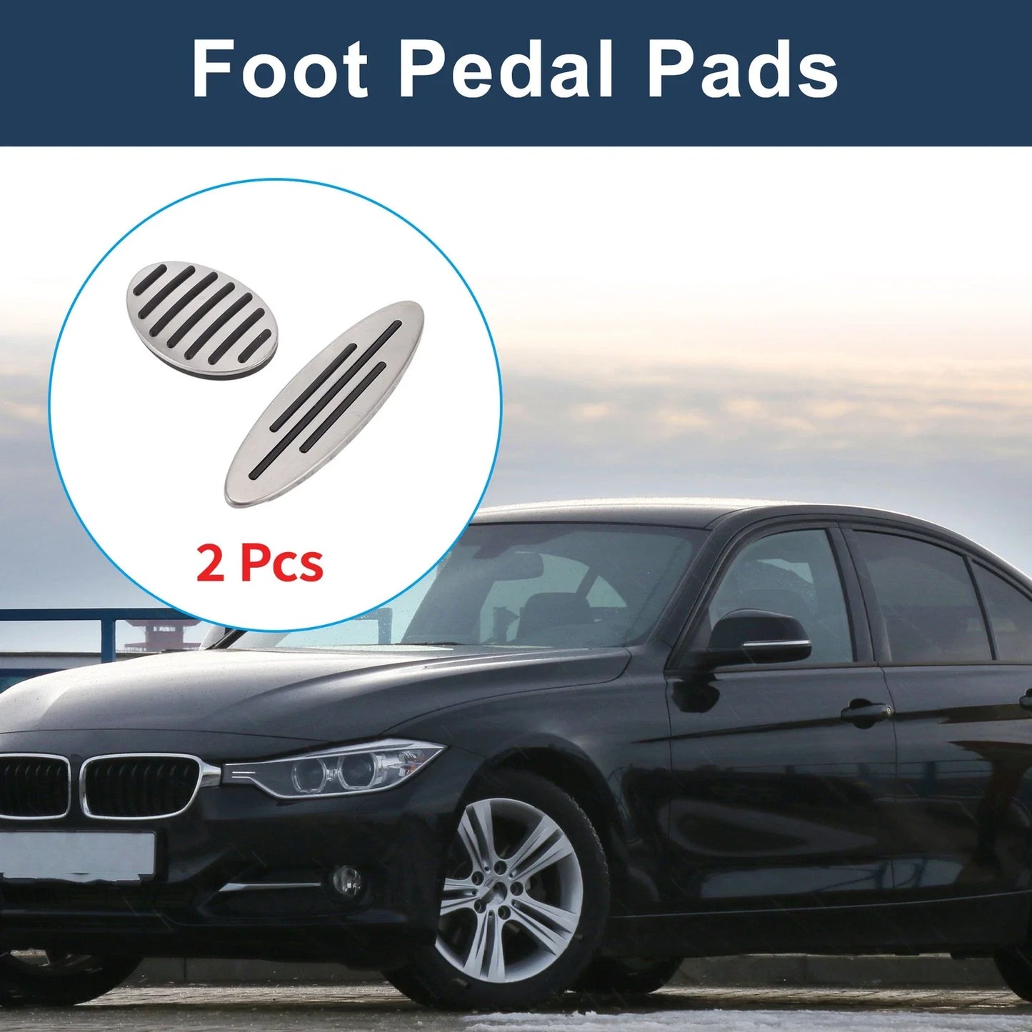 Foot Pedal Covers for BMW Mini Coupe (R58) (2012-2015)
