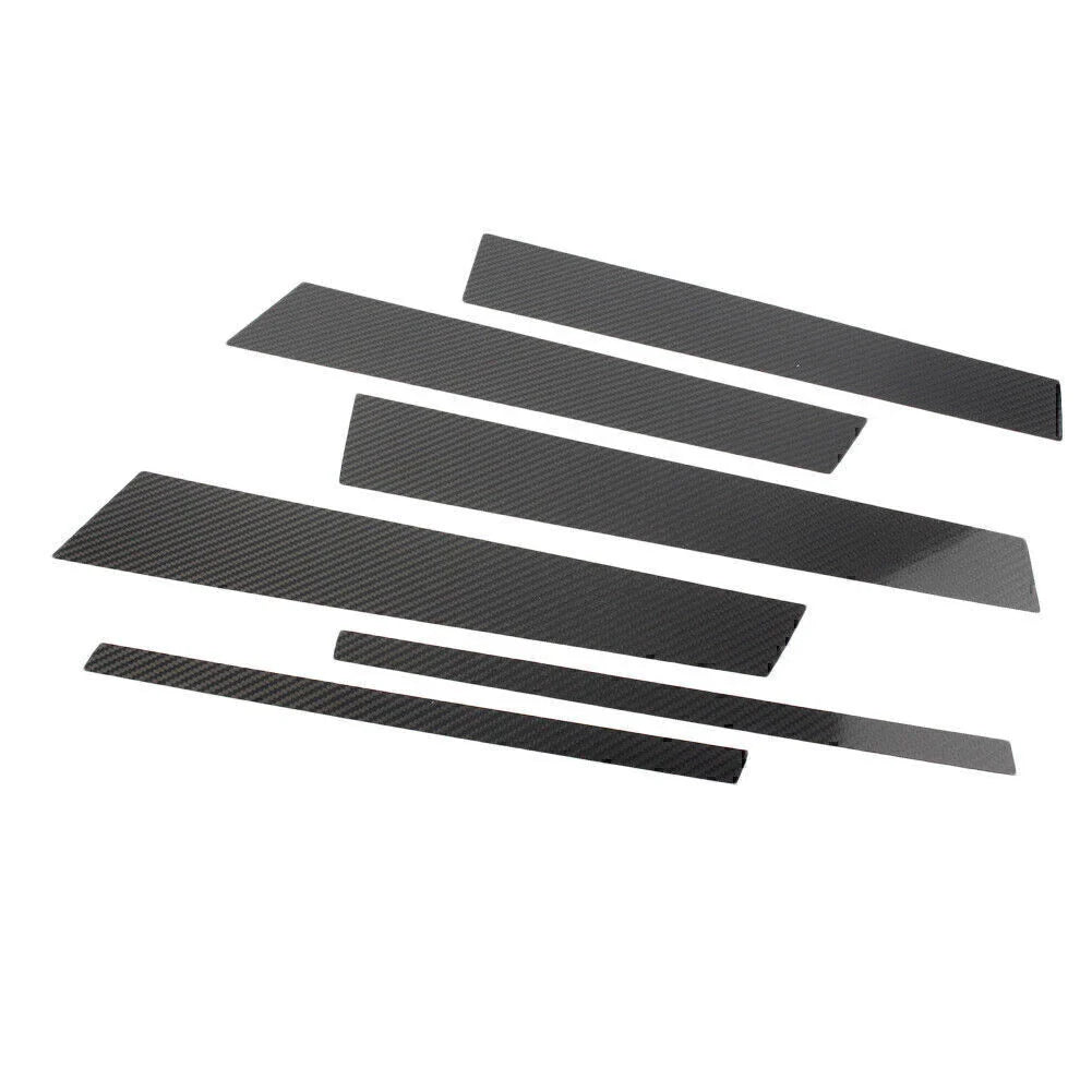 Carbon Fiber B Pillar Trim Covers for BMW X1 (2011-2015)