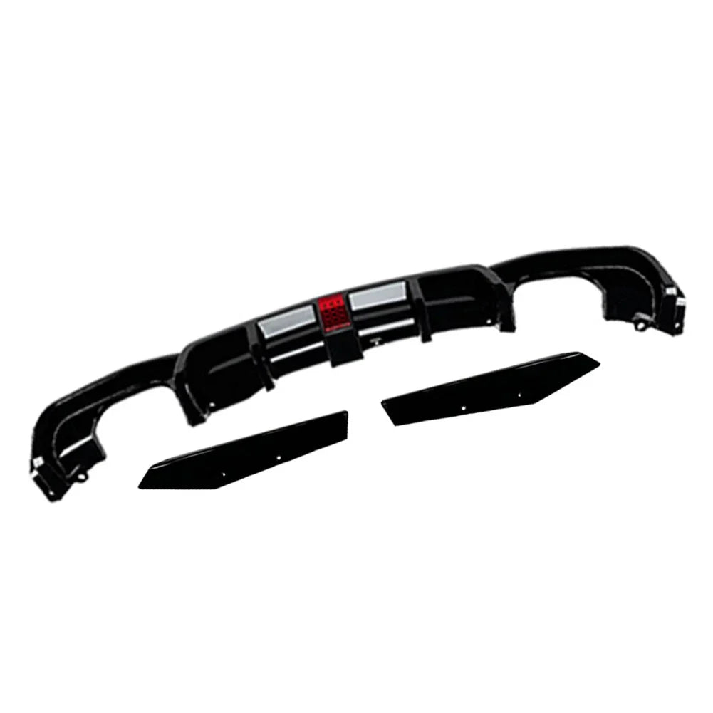 3PCS Rear Bumper Splitter Spoiler Lip for BMW 3-Series F30 F31 F35 M-Sport (12-19)