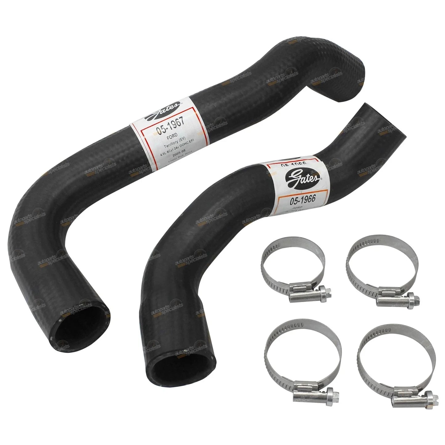 Upper & Lower Radiator Hose Kit 4.0L for Ford Territory SX SY (2004-2011)