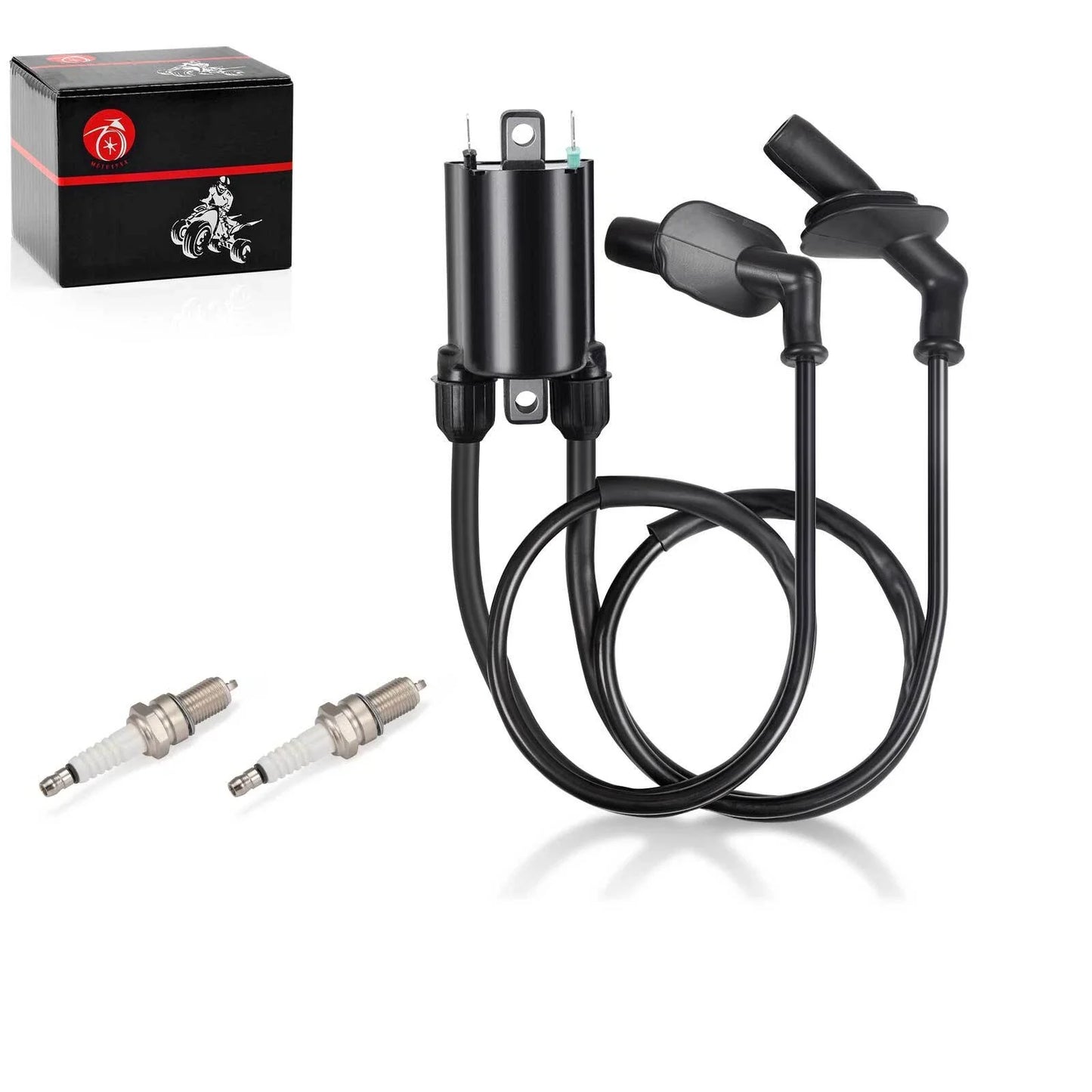 Ignition coil & spark plug + cap for Honda GL1500 Valkyrie 1500 (1988–2004)