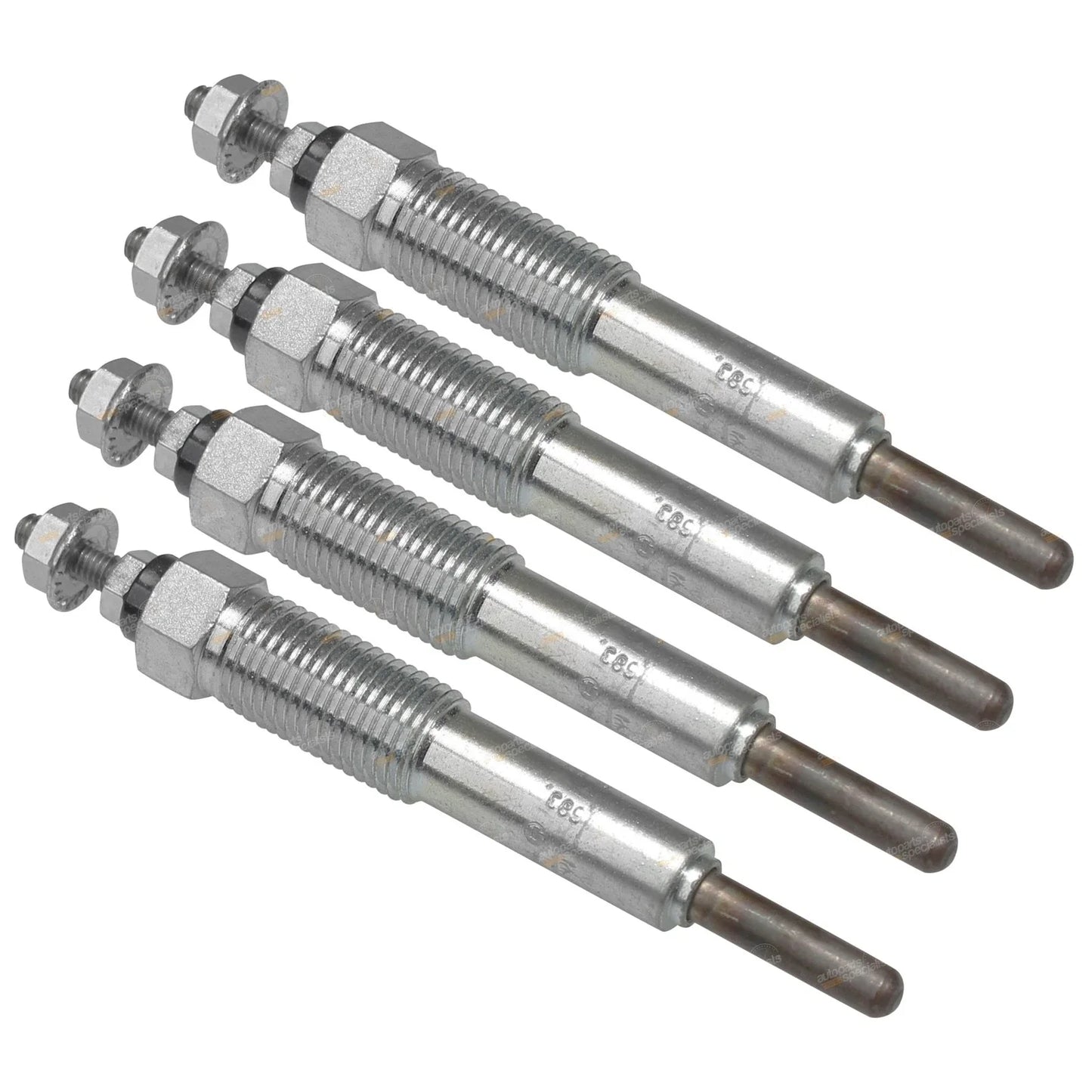 Glow Plug Set 4 for Mitsubishi Fuso Canter FB311 (1986 - 1994)