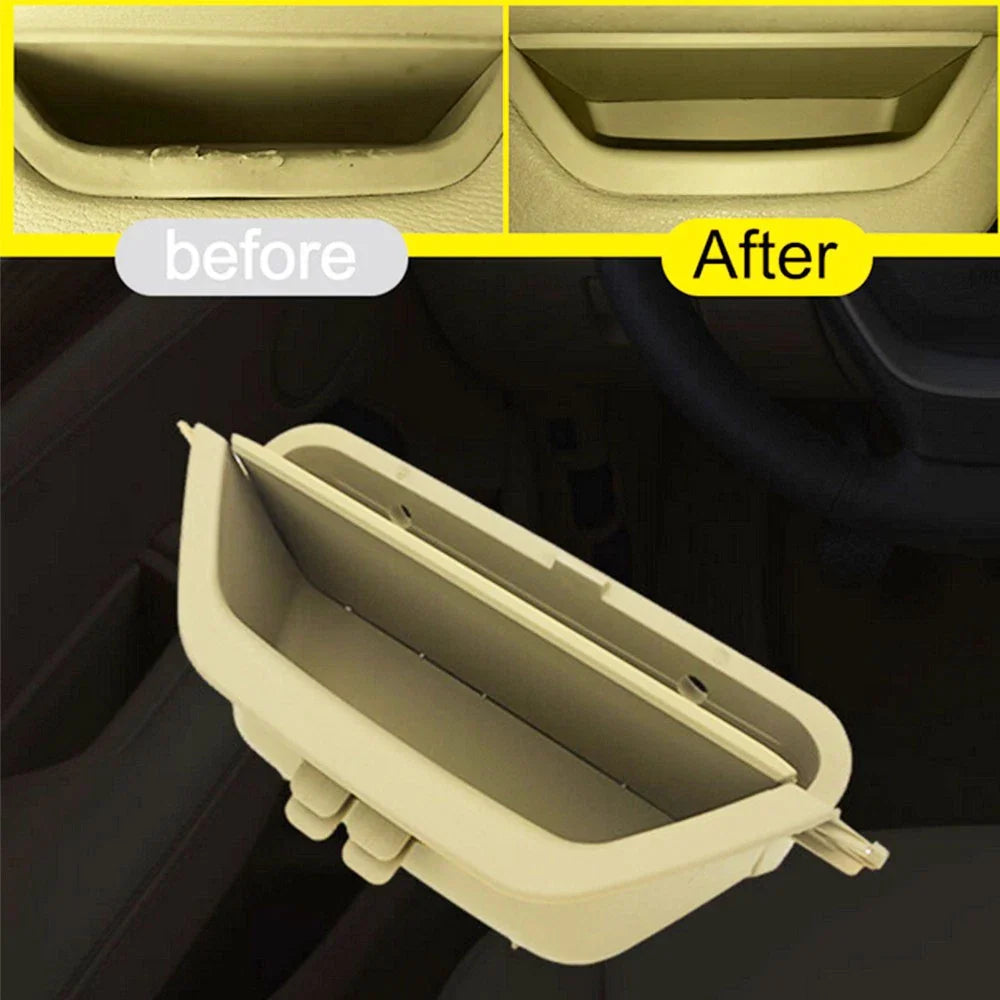 Beige Front Driver Side Interior Door Handle Trim for BMW