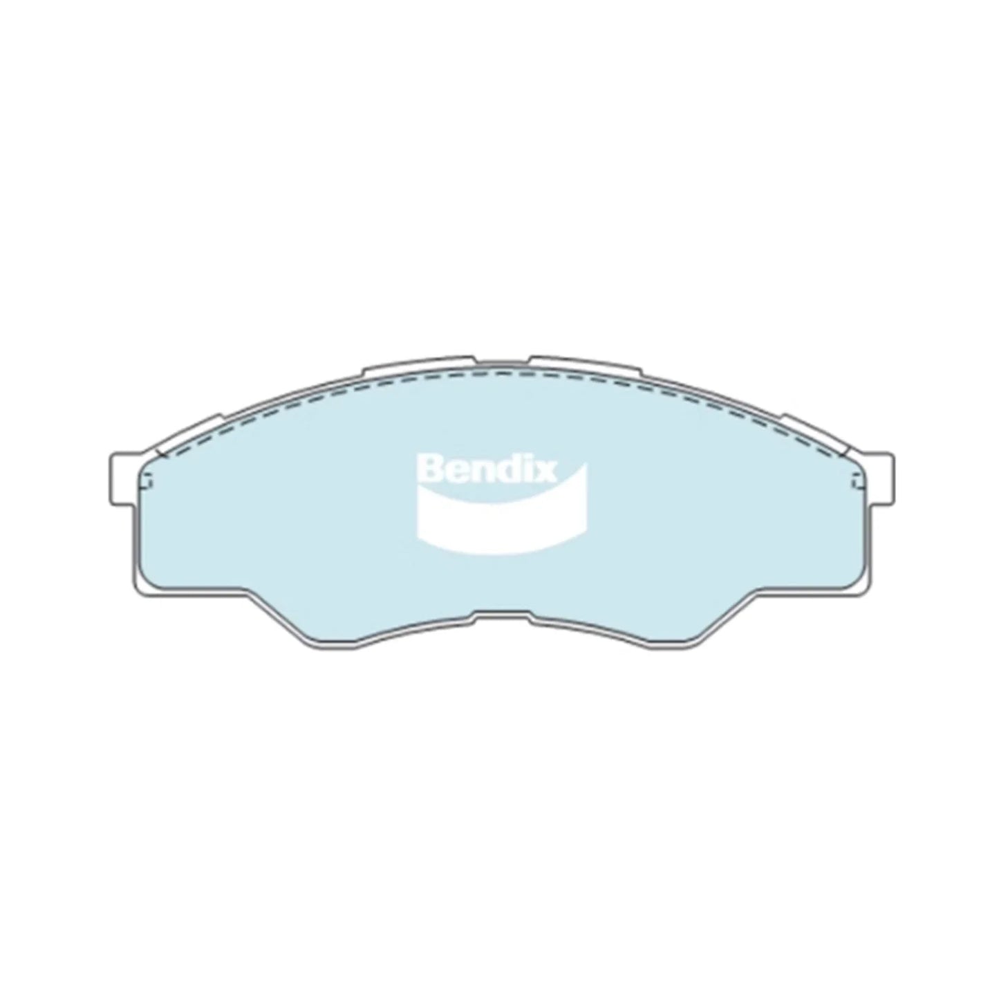 HD Front Disc Brake Pads Set for Toyota Hilux (2005–2008)