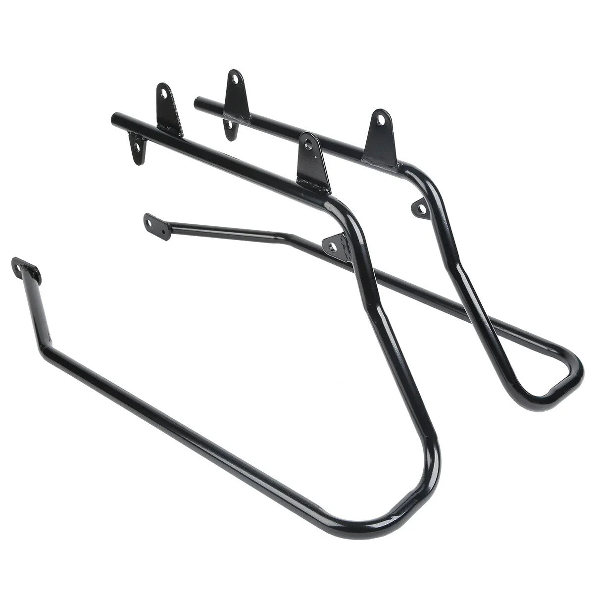 Red Saddlebags Conversion Bracket for Harley Softail Fatboy (1989-2017)