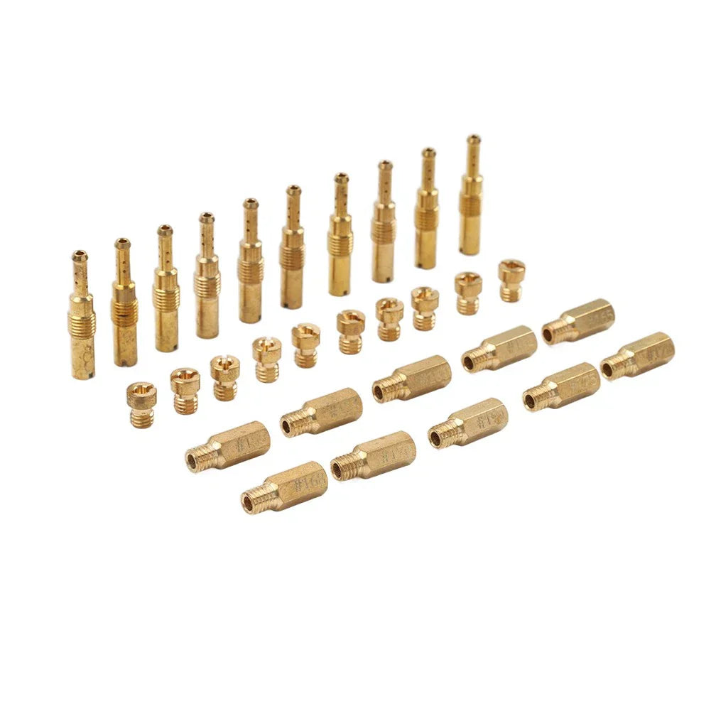 20 x Carburetor Main Jets & 10 x Slow Pilot Jets for PWK CVK