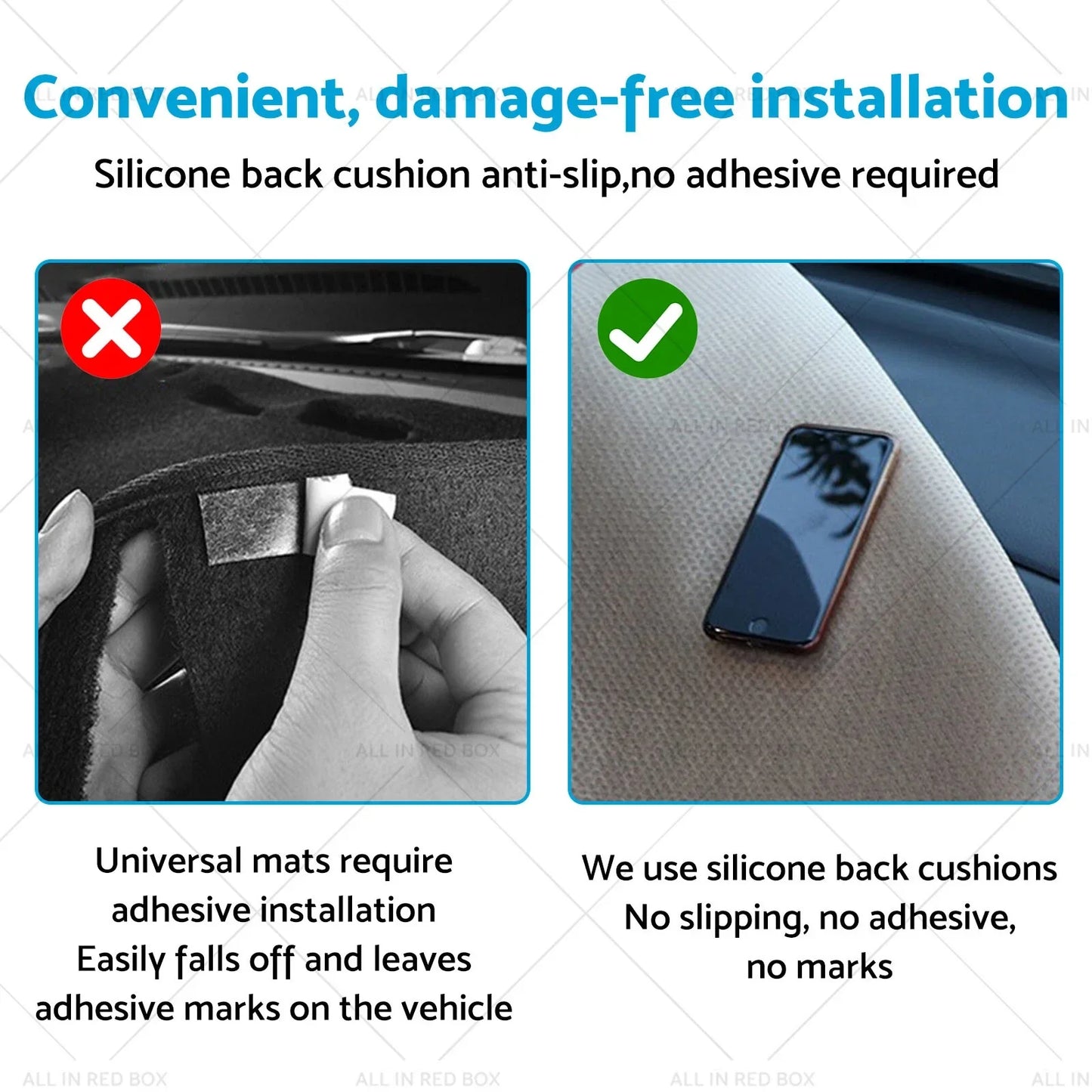 Dash Mat Sun Protection Microfiber Leather for Mazda CX-5 (2022-2025)