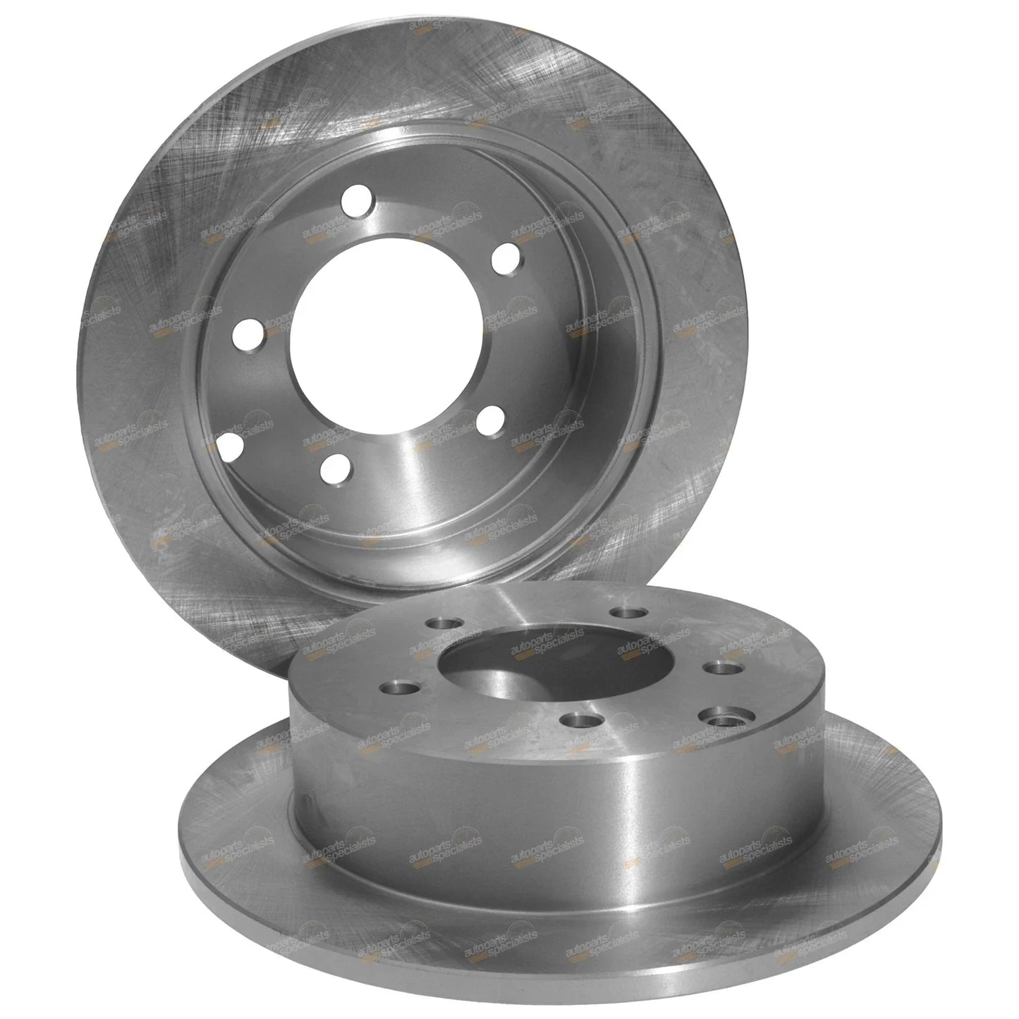 LH+RH Rear Disc Brake Rotors for Mitsubishi Lancer (2007-2010)