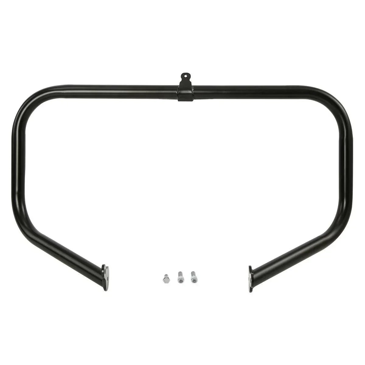 Chrome/Black Highway Engine Guard Crash Bar for Harley Road King (1997-2024)