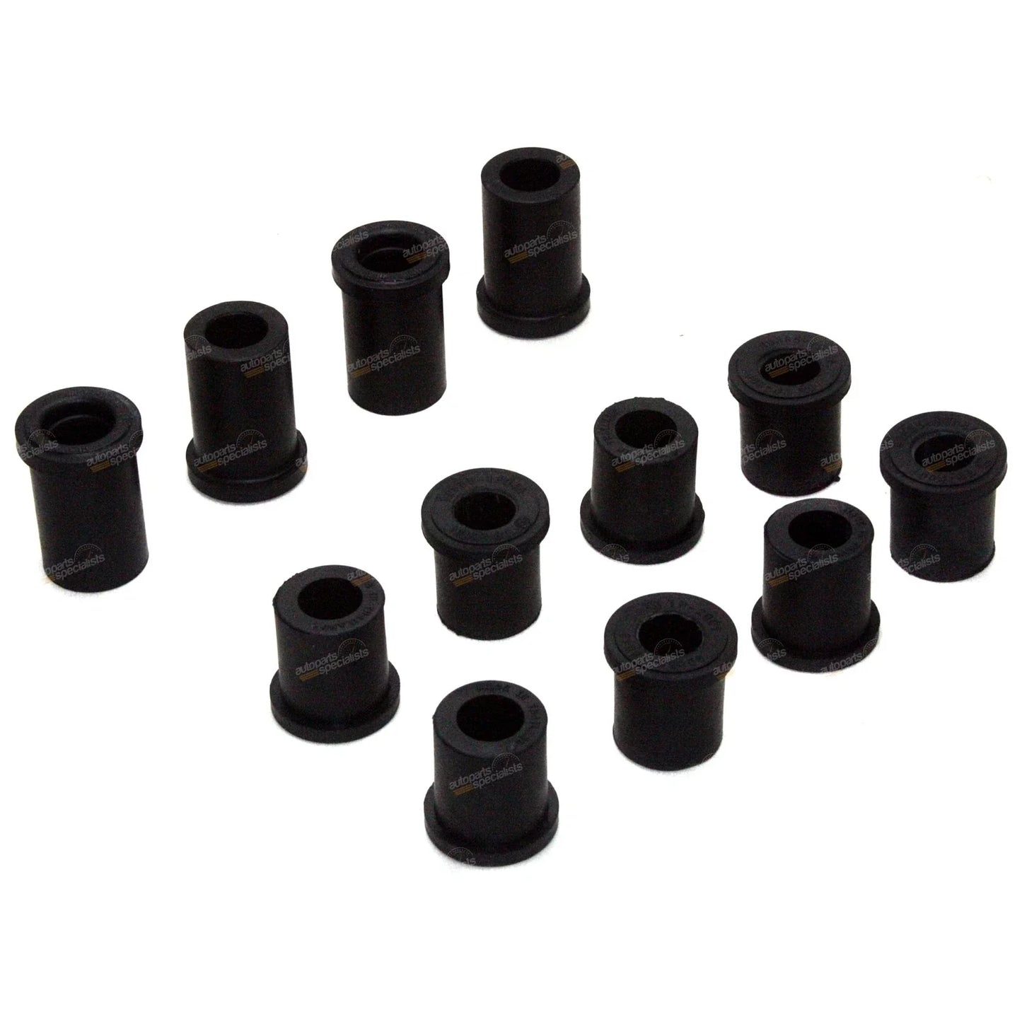 2 x Front Spring + Shackle Rubber Bush for Hilux (1979–1997)