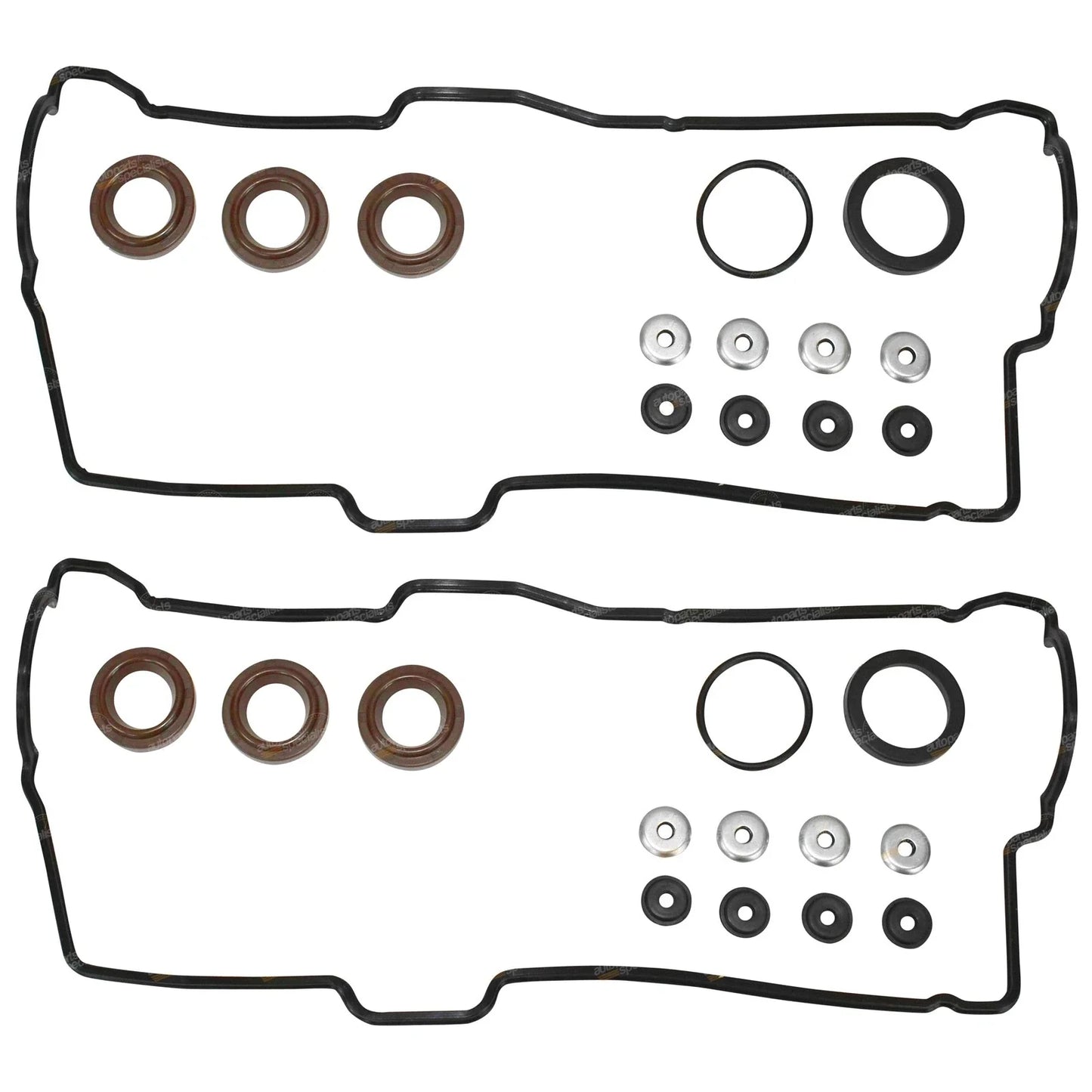 2 x Rocker Valve Cover Gasket Kits for Hilux VZN167 VZN172 (2002–2005)
