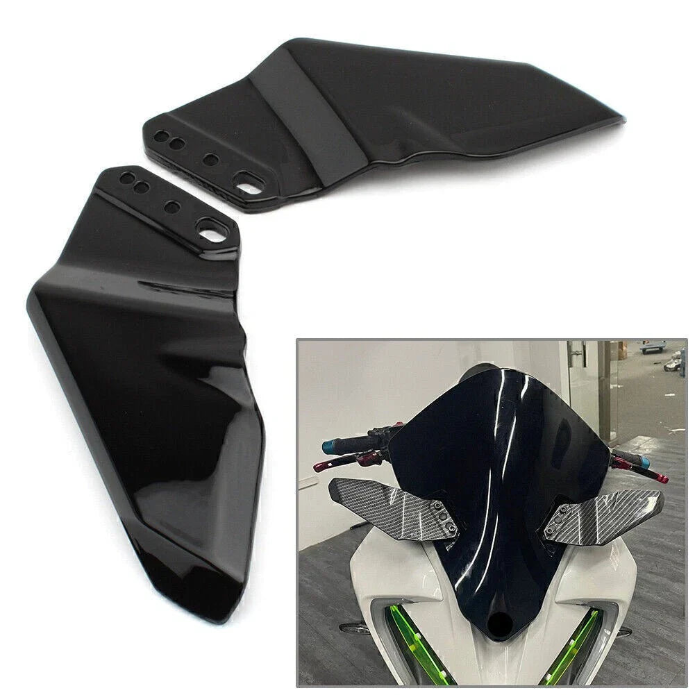 Wing Spoiler Kit Vivid Black for Honda, Kawasaki, Suzuki