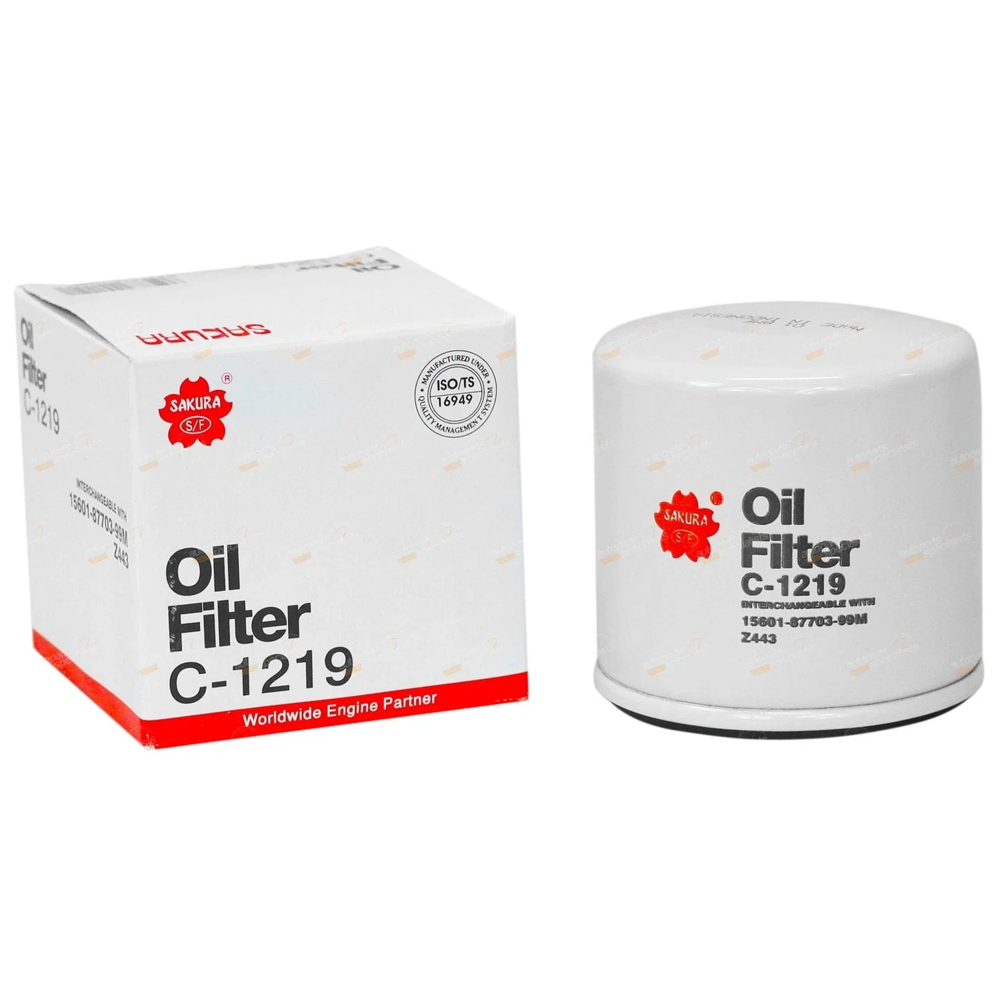 Oil Filter for Engine - Interchangeable with Ryco Z443