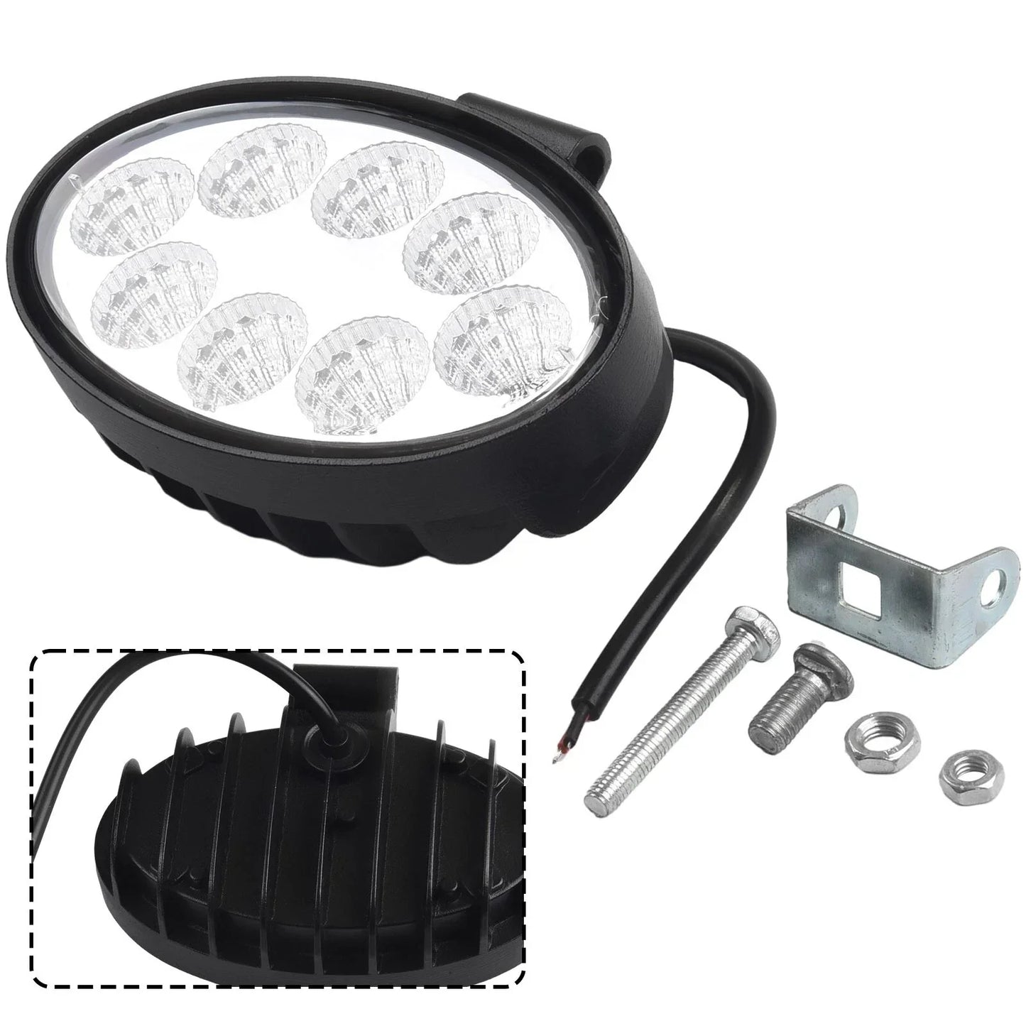 60W-Truck LED Work Lamp / LED Fog Light Flood Beam for OffRoad Tractor
