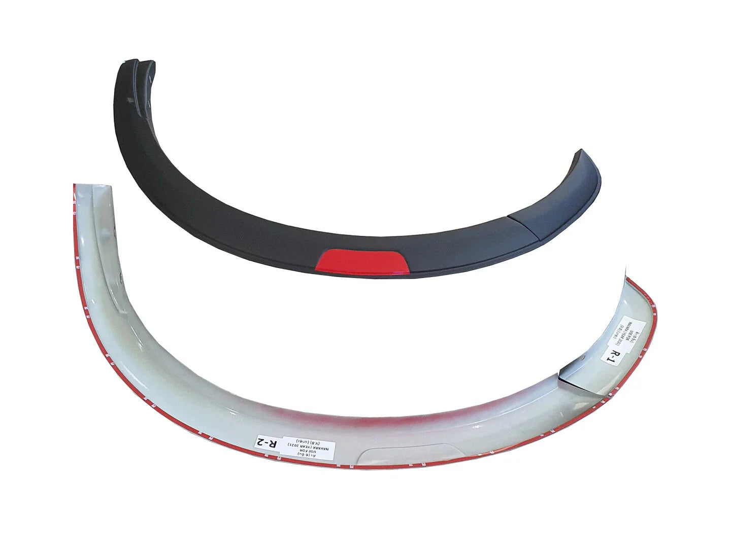 3" Fender Flares Front Set Matte Black for Nissan Navara PRO4X (2021-2022)
