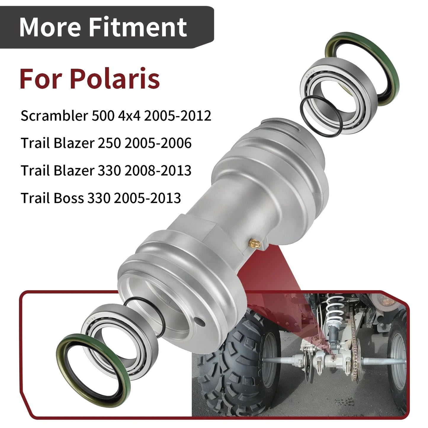 Rear Hub Repair Kit Polaris Scrambler / Trail Blazer