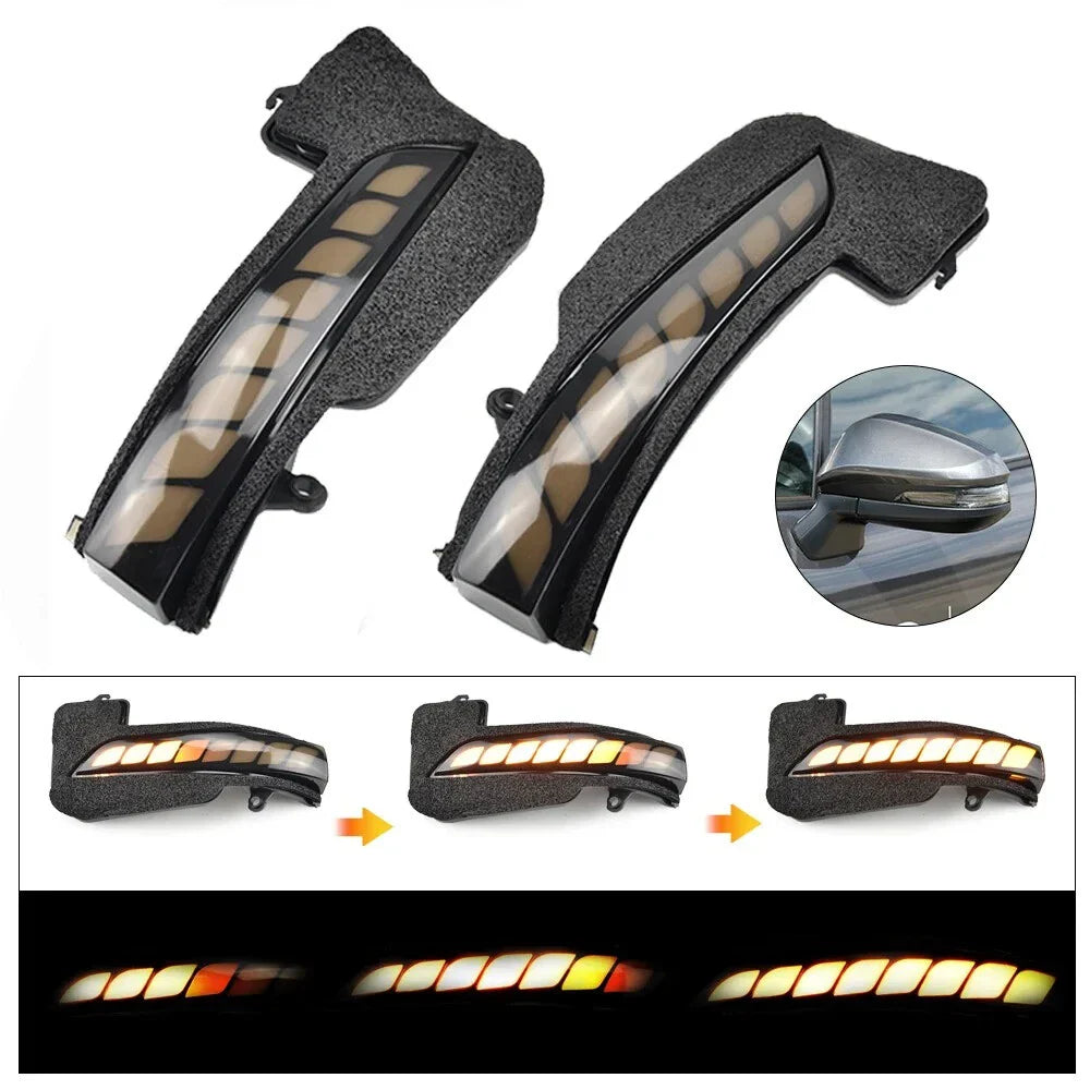 Dynamic LED Indicator Sequential Turn Signal Lamp for Toyota Hilux Fortuner