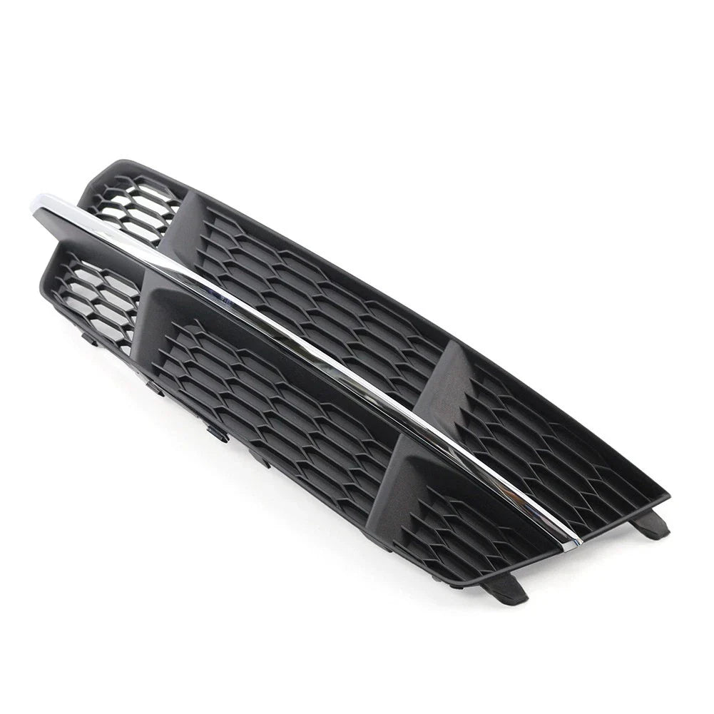 Black Chrome Front Right Bumper Grille for Audi A6 C7 (2014-2018)
