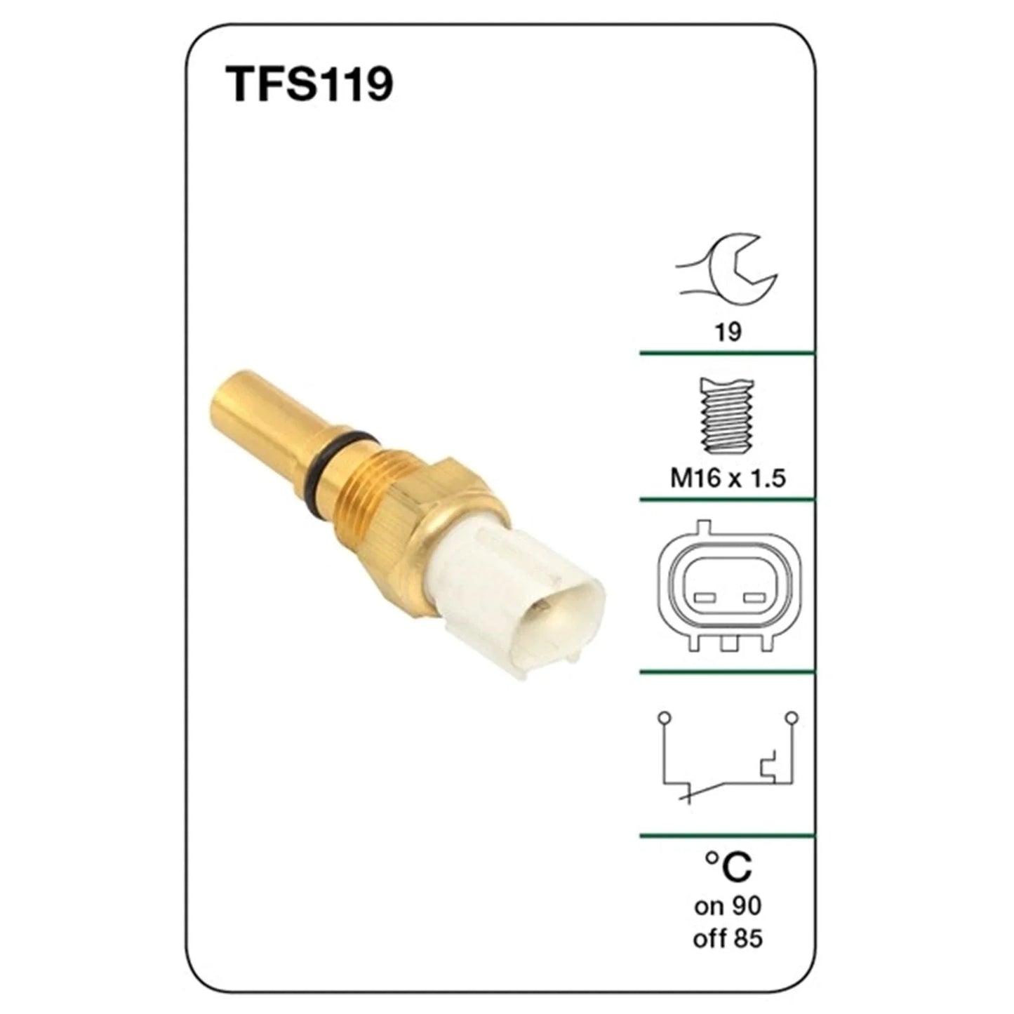 Cooling Fan Switch for Toyota Camry (1993–2002)